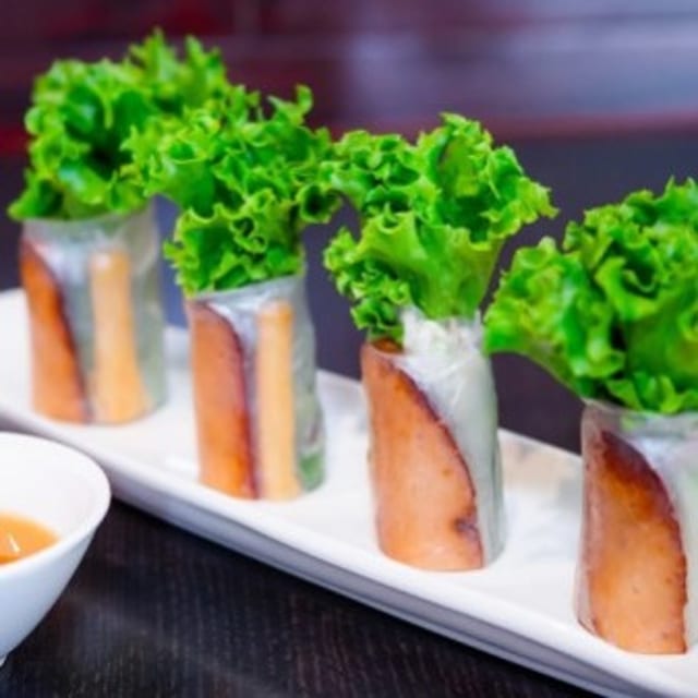 12. Nem Nurong Cuon - Pork Spring Rolls.