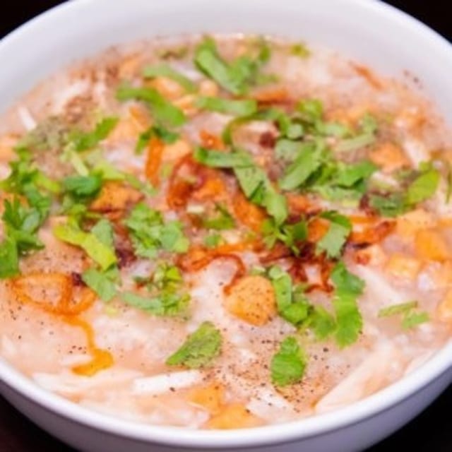 20. Chao Nam - Mushroom Porridge.